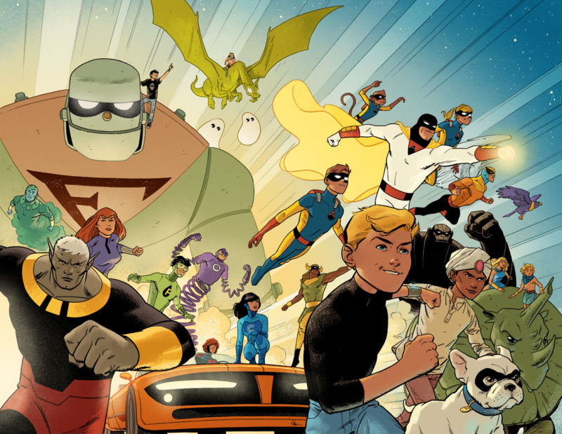 Illustration for article titled Future Quest Is Creating a Fun New Superhero Universe for Hanna-Barbera’s Action Heroes